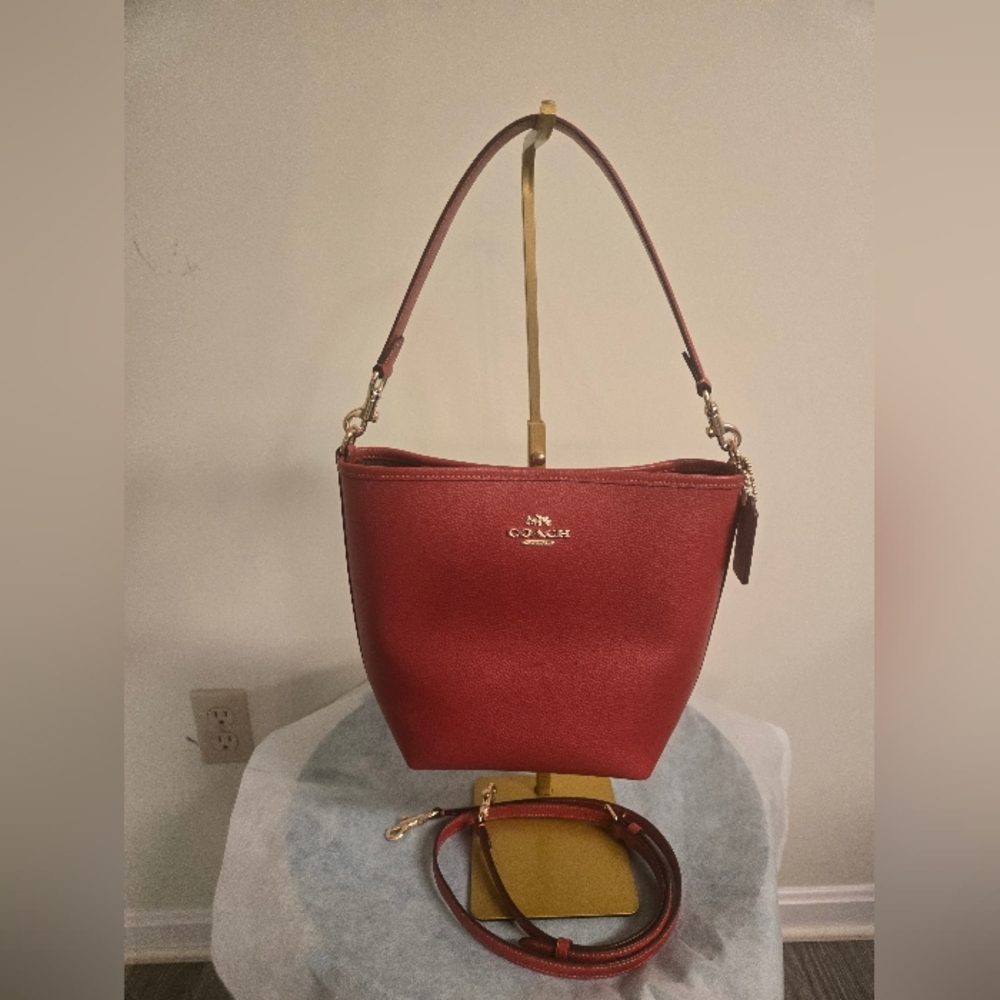 Coach Red City Bucket Bag